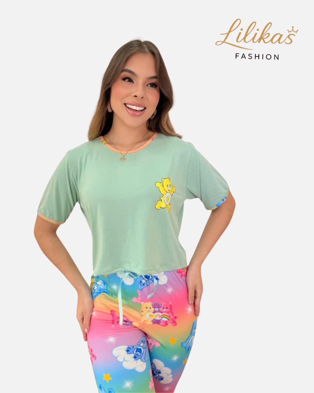 Conjunto Tie Dye Verde